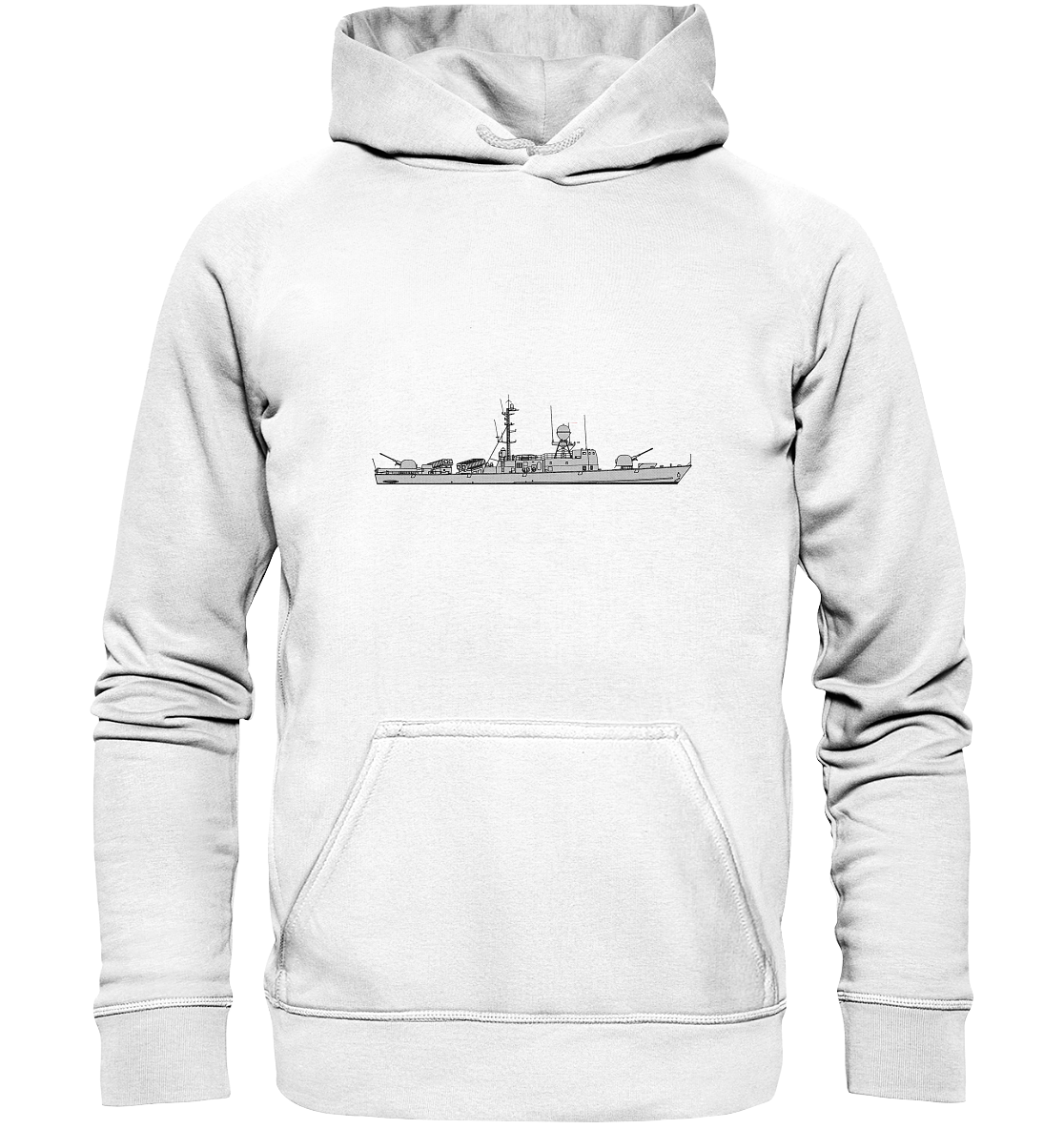 Männer aus Stahl... SBoot 143er - Basic Unisex Hoodie