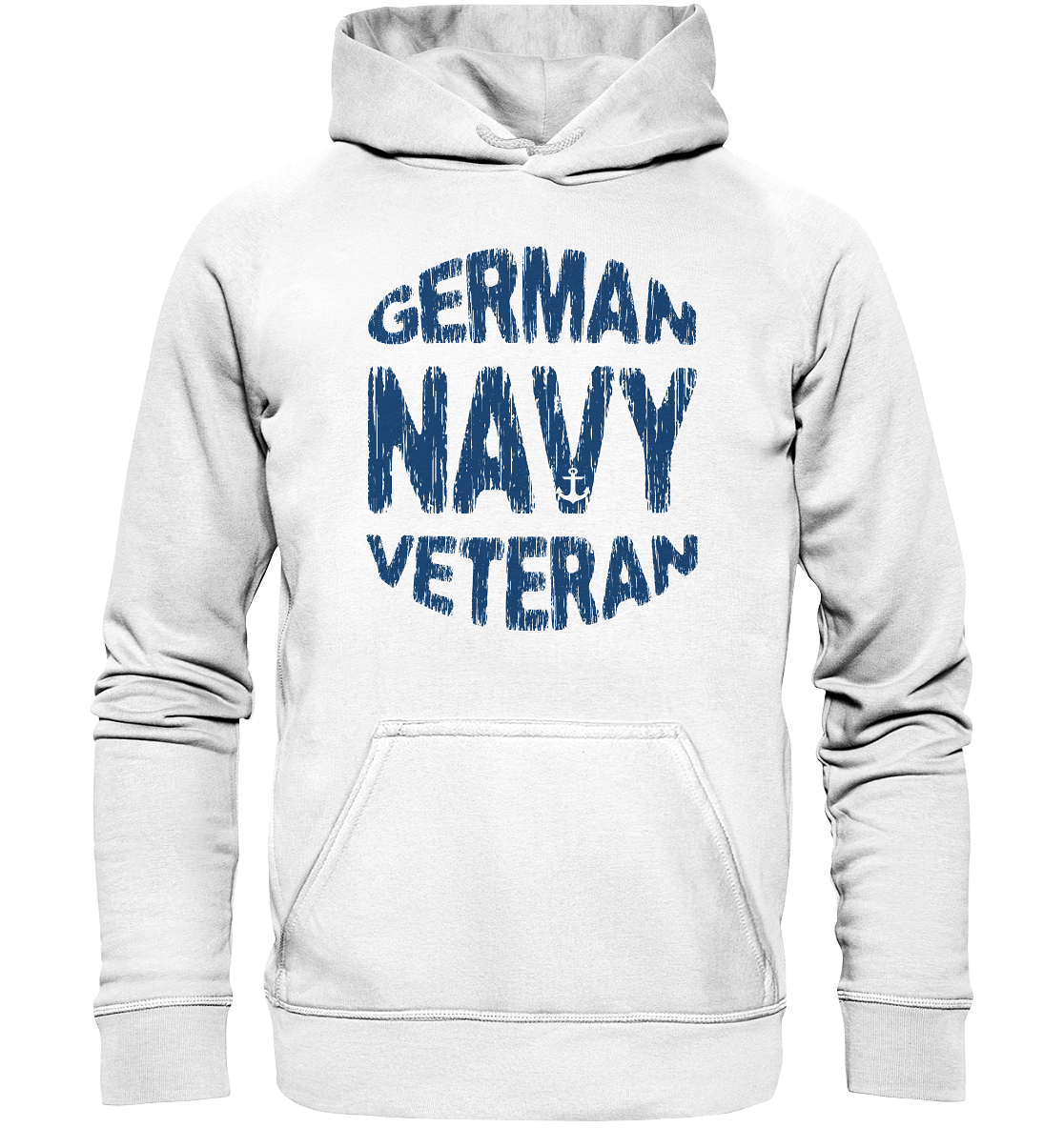 German Navy Veteran Anker - Basic Unisex Hoodie