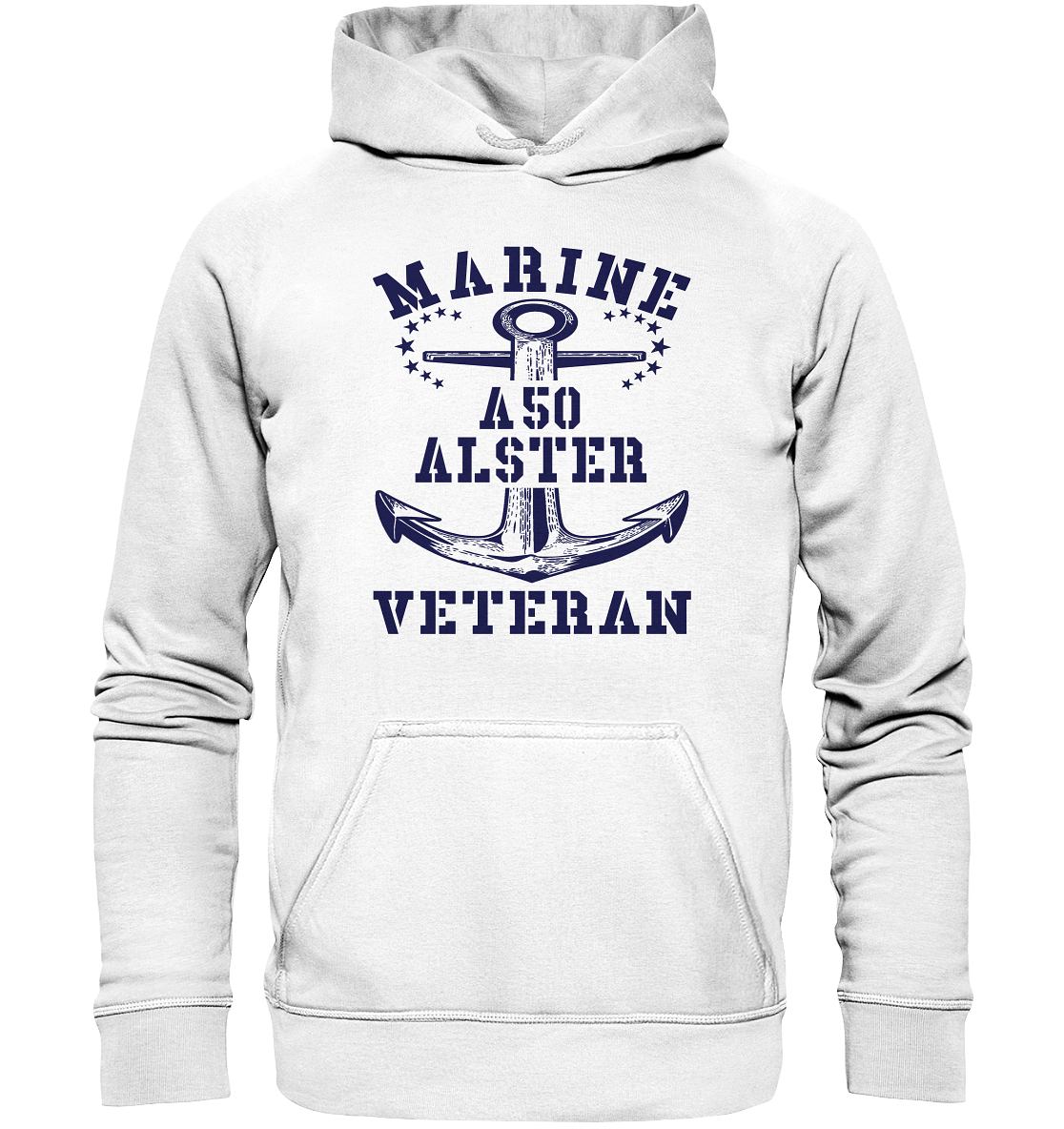 FD-Boot A50 ALSTER Marine Veteran - Basic Unisex Hoodie