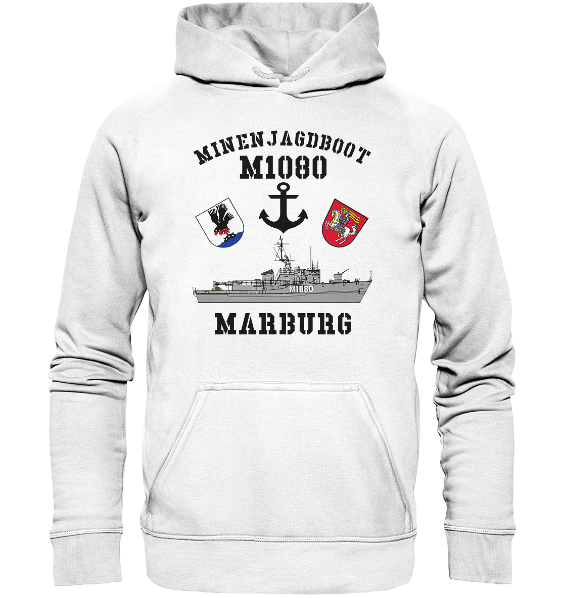 Mij.-Boot M1080 MARBURG - Basic Unisex Hoodie