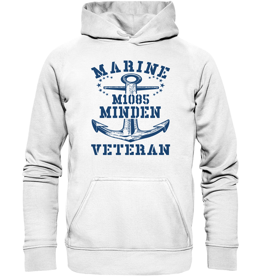 Marine Veteran M1085 MINDEN - Basic Unisex Hoodie