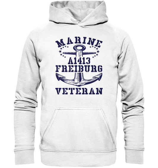 Troßschiff A1413 FREIBURG Marine Veteran - Basic Unisex Hoodie