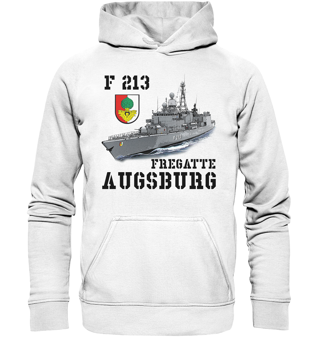 F213 Fregatte AUGSBURG - Basic Unisex Hoodie