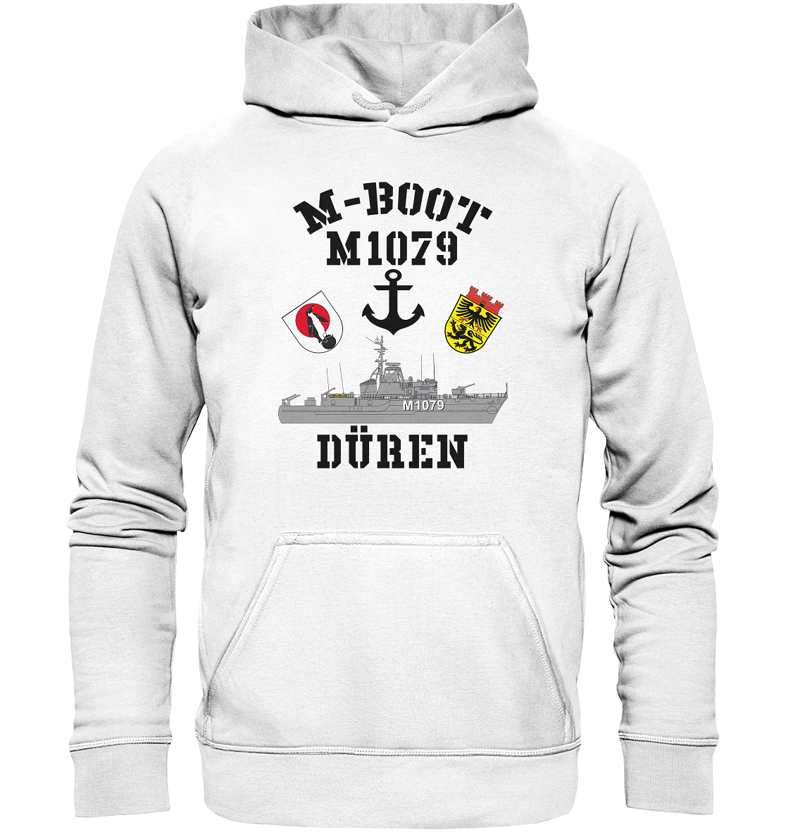 M-Boot M1079 DÜREN Anker (HL) - Basic Unisex Hoodie