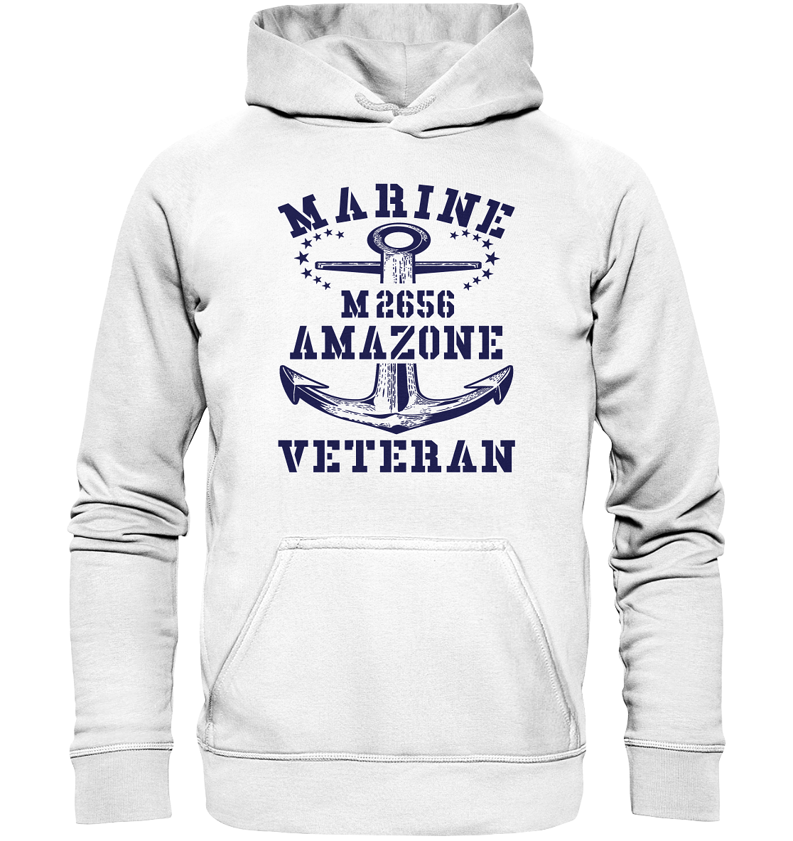 BiMi M2656 AMAZONE Marine Veteran - Basic Unisex Hoodie