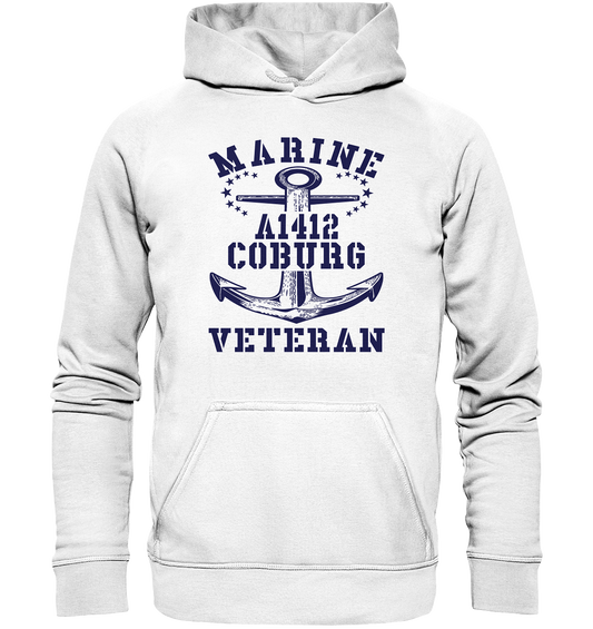 Troßschiff A1412 COBURG Marine Veteran  - Basic Unisex Hoodie