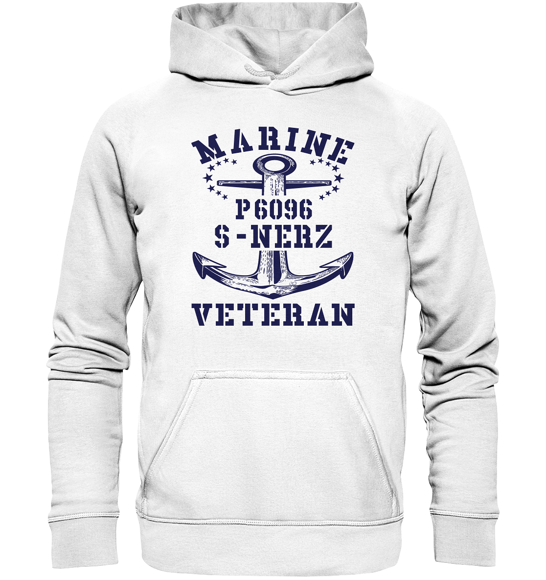 P6096 S-NERZ Marine Veteran - Basic Unisex Hoodie