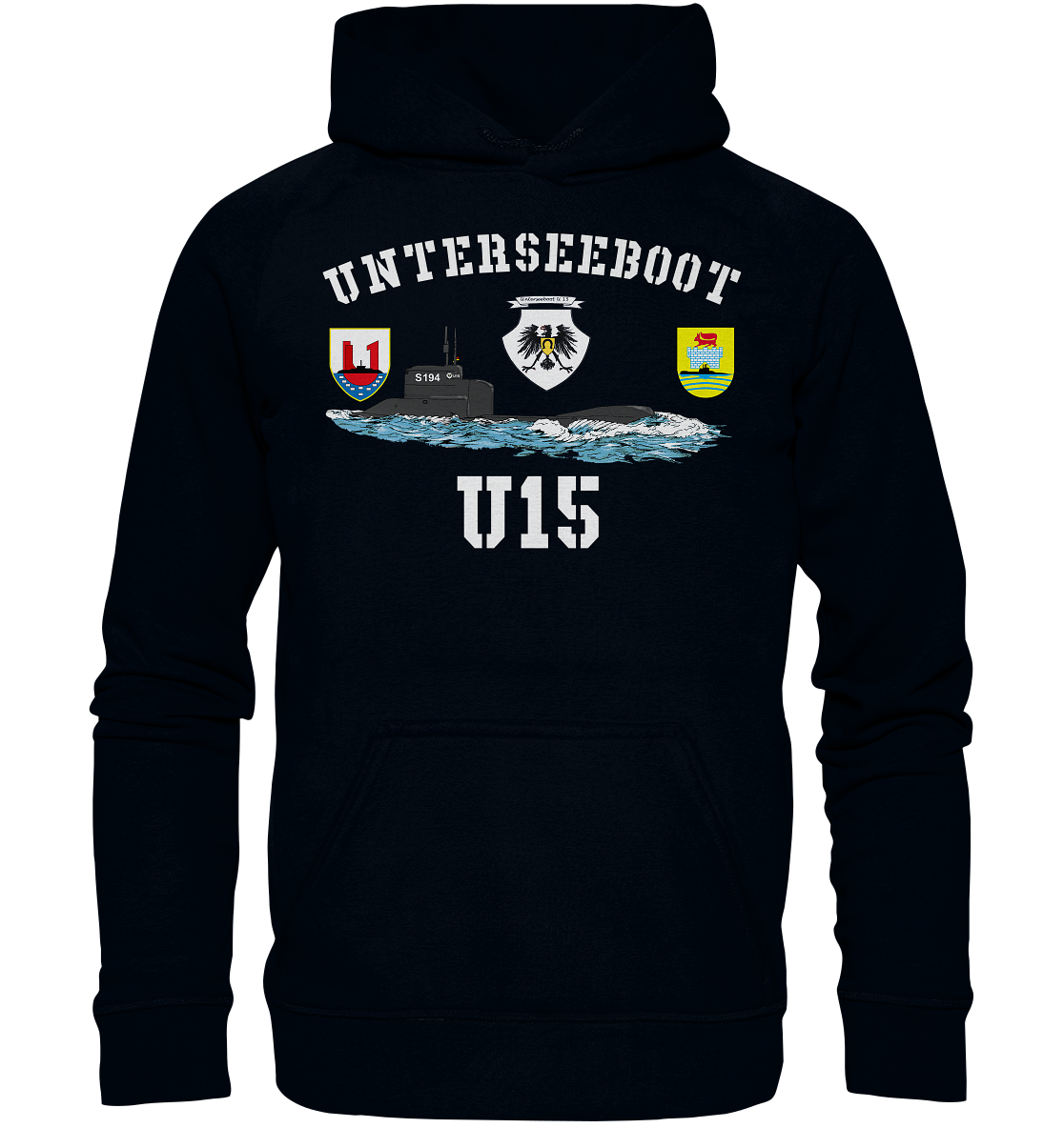 Unterseeboot U15 - Basic Unisex Hoodie XL