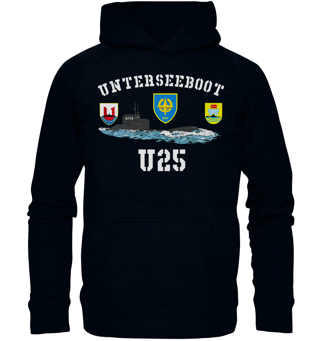 Unterseeboot U25 - Basic Unisex Hoodie XL