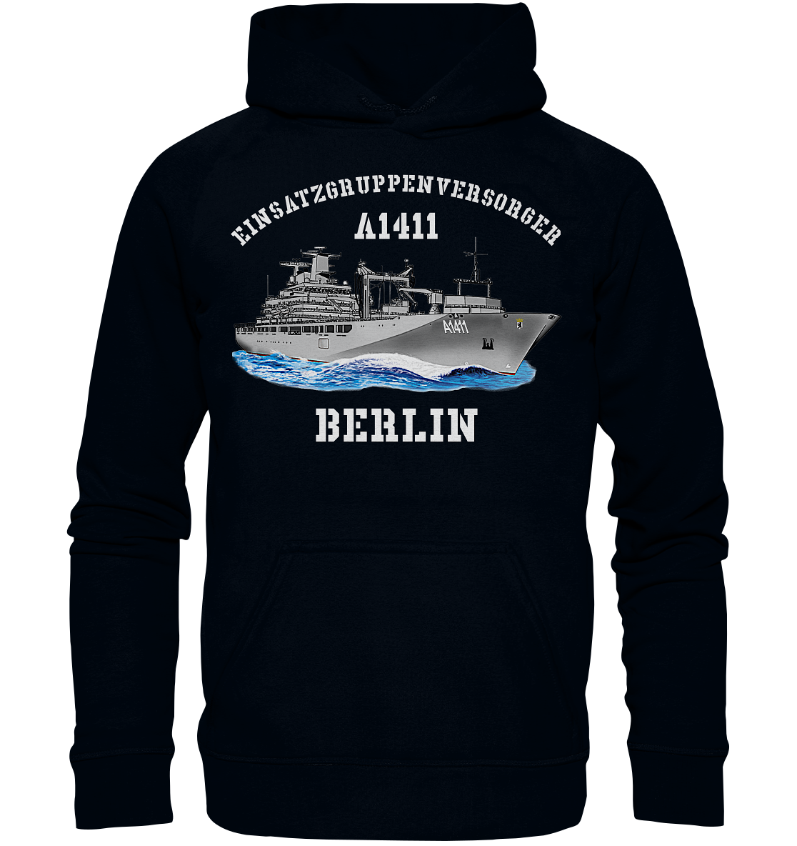 EGV A1411 BERLIN  - Basic Unisex Hoodie XL