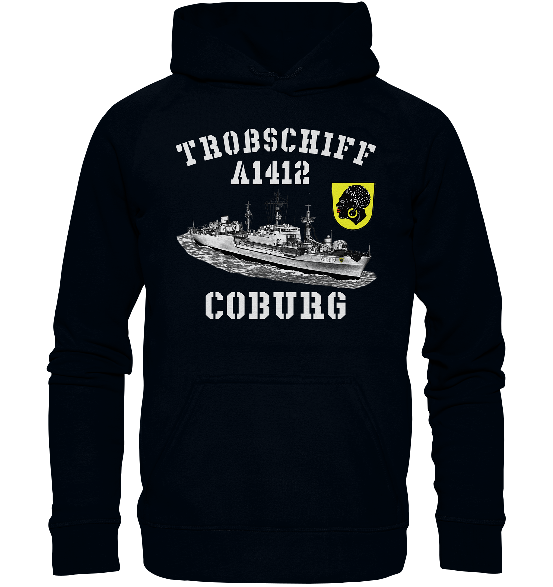 Troßschiff A1412 COBURG - Basic Unisex Hoodie XL