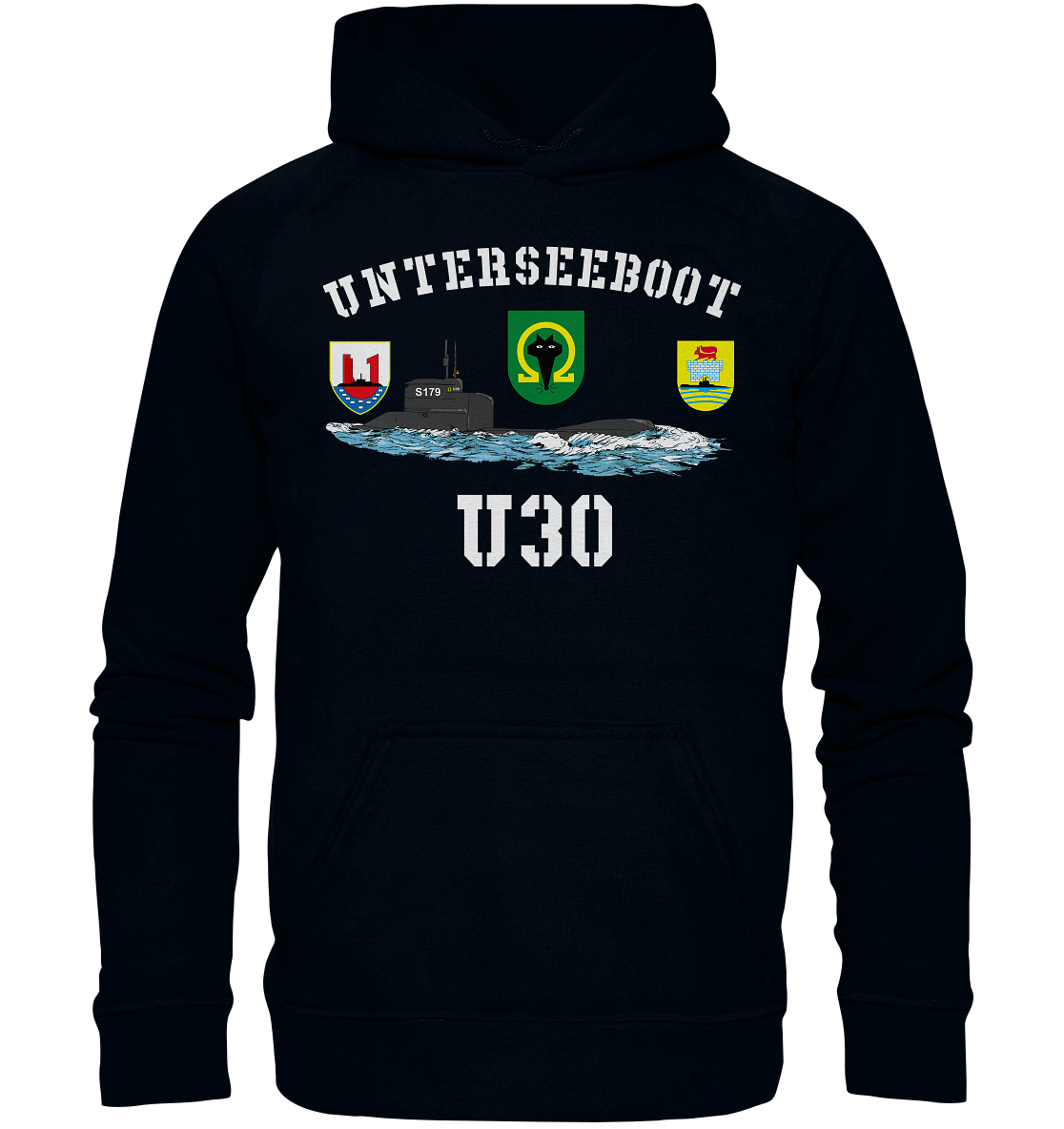 Unterseeboot U30 - Basic Unisex Hoodie XL