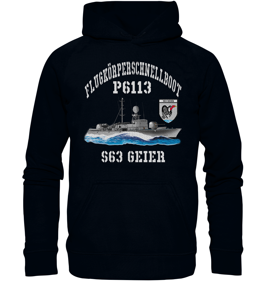 S63 GEIER - Basic Unisex Hoodie XL