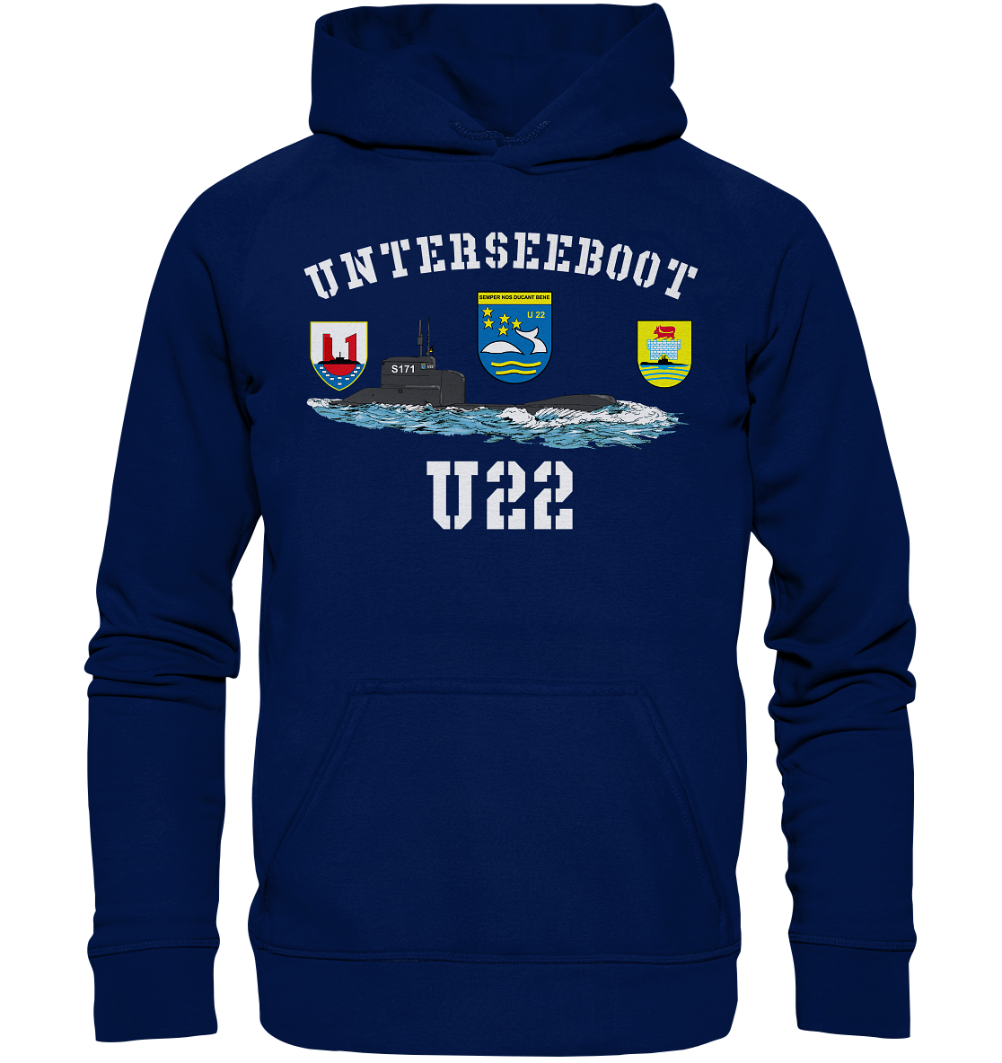 Unterseeboot U22 - Basic Unisex Hoodie XL
