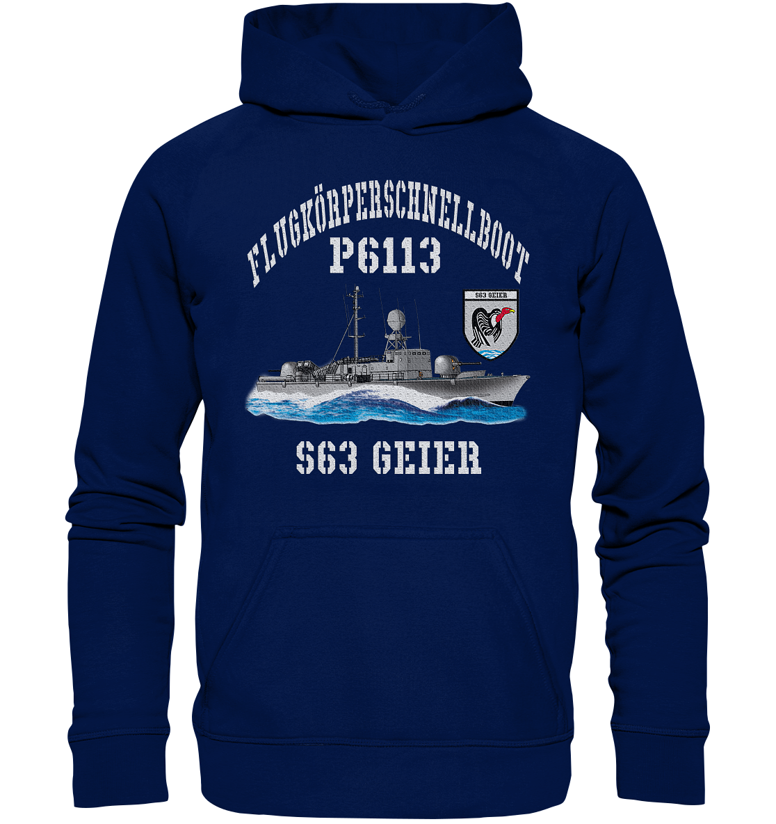 S63 GEIER - Basic Unisex Hoodie XL