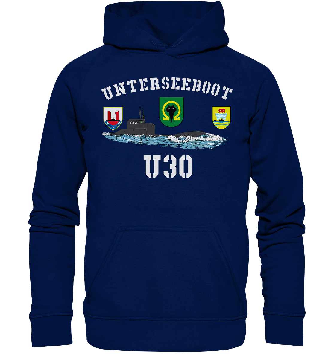 Unterseeboot U30 - Basic Unisex Hoodie XL