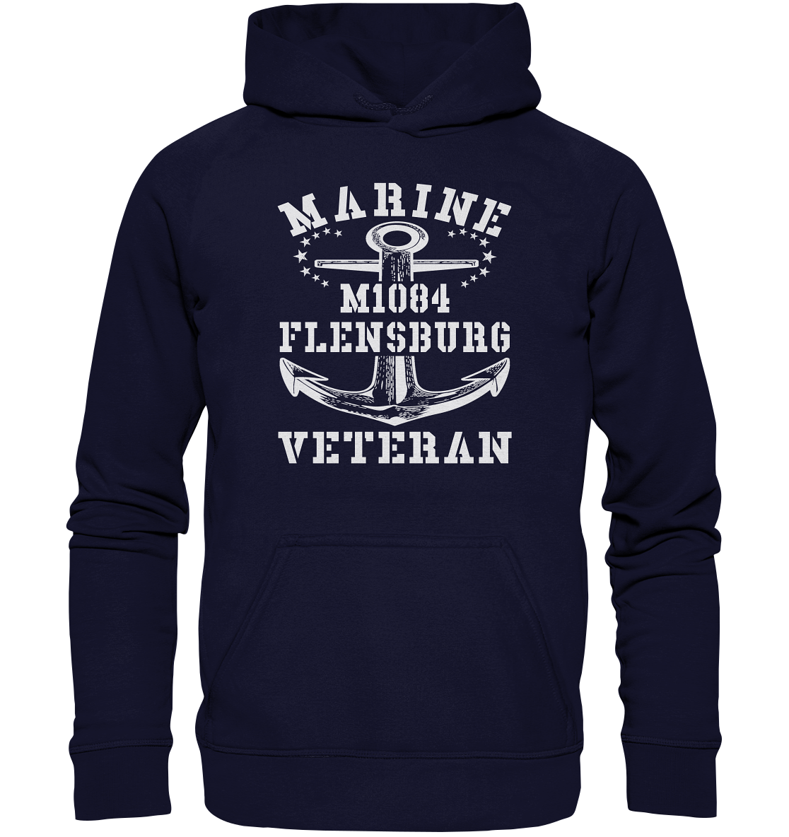 Marine Veteran M1084 FLENSBURG - Basic Unisex Hoodie XL