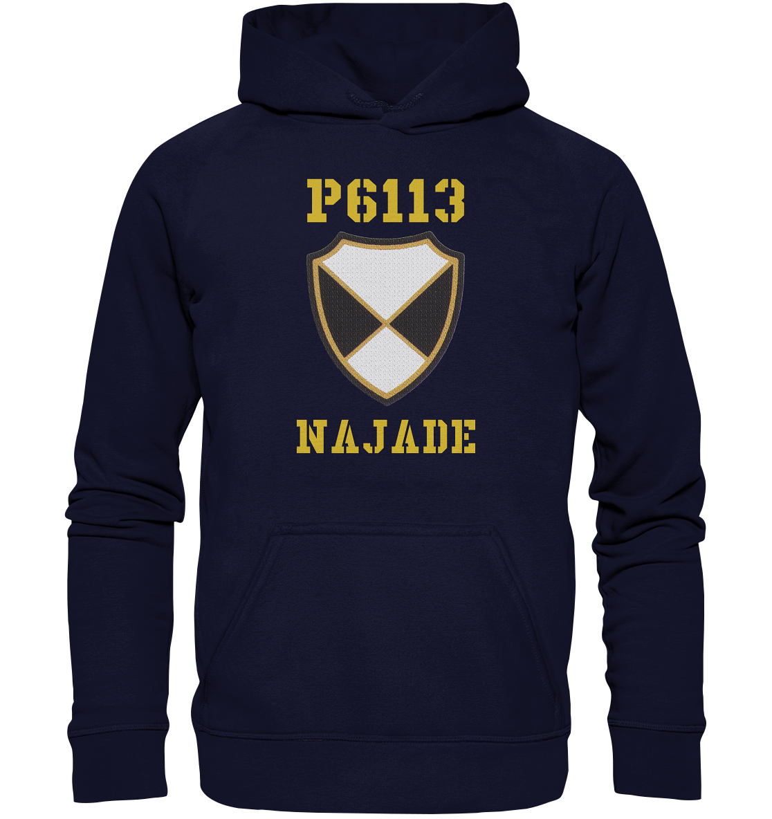 P6113 NAJADE Wappen - Basic Unisex Hoodie XL