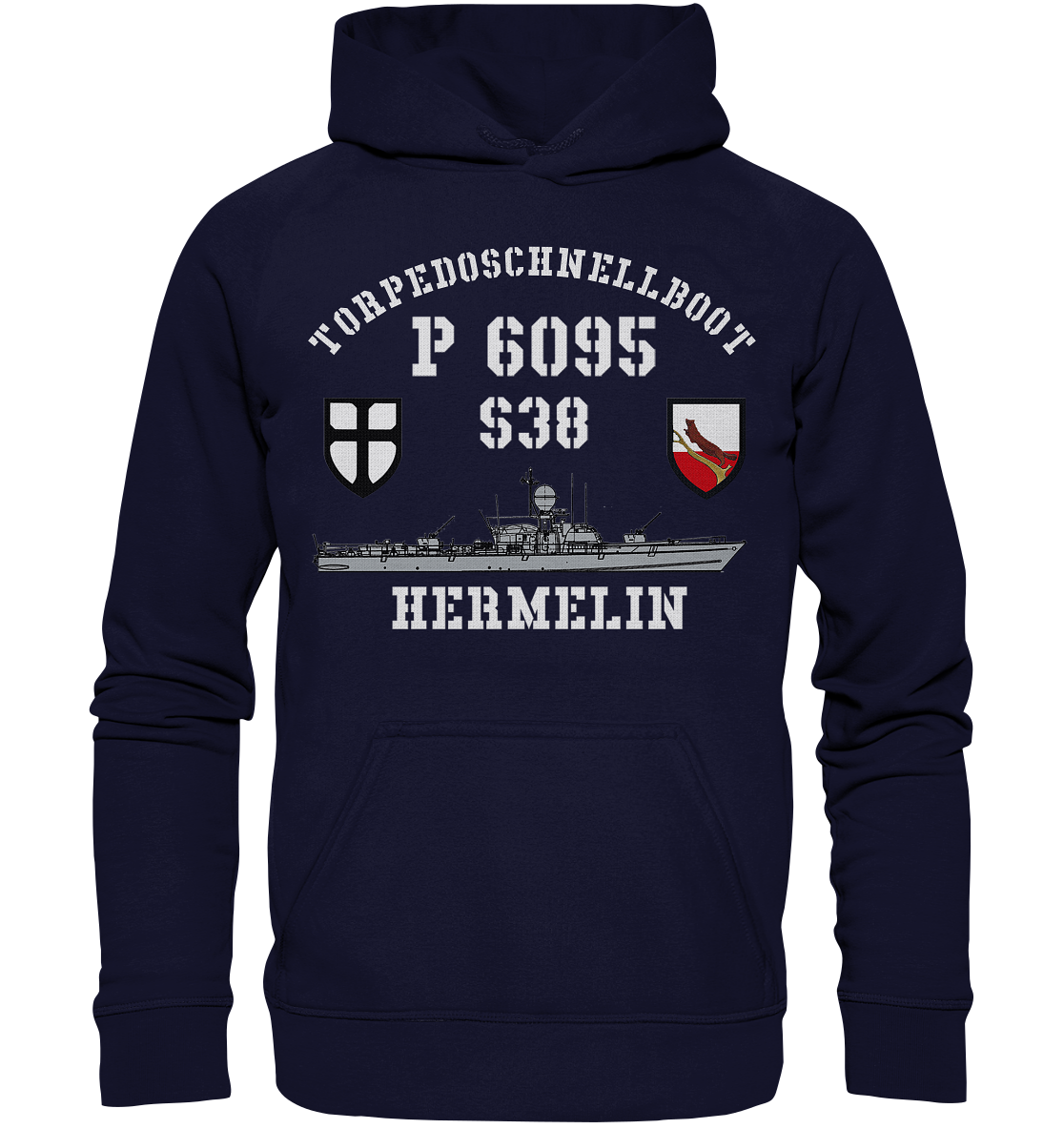 S38 HERMELIN - Basic Unisex Hoodie XL