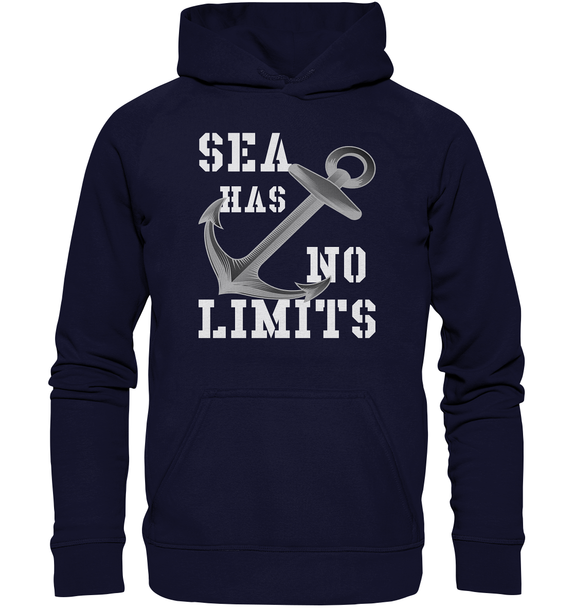Sea has no limits - Basic Unisex Hoodie XL