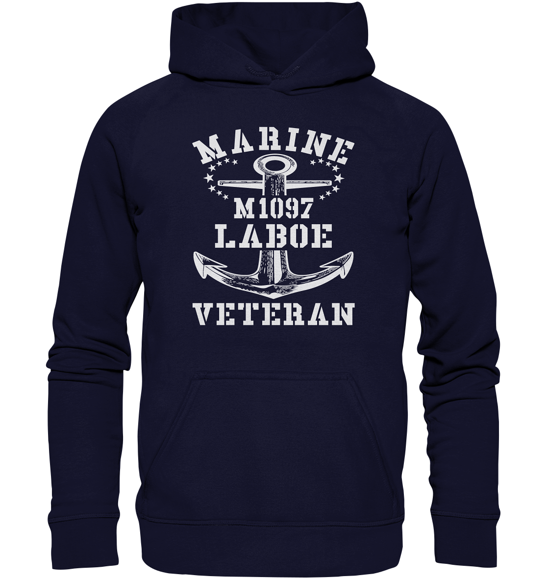 M1097 LABOE Marine Veteran - Basic Unisex Hoodie XL