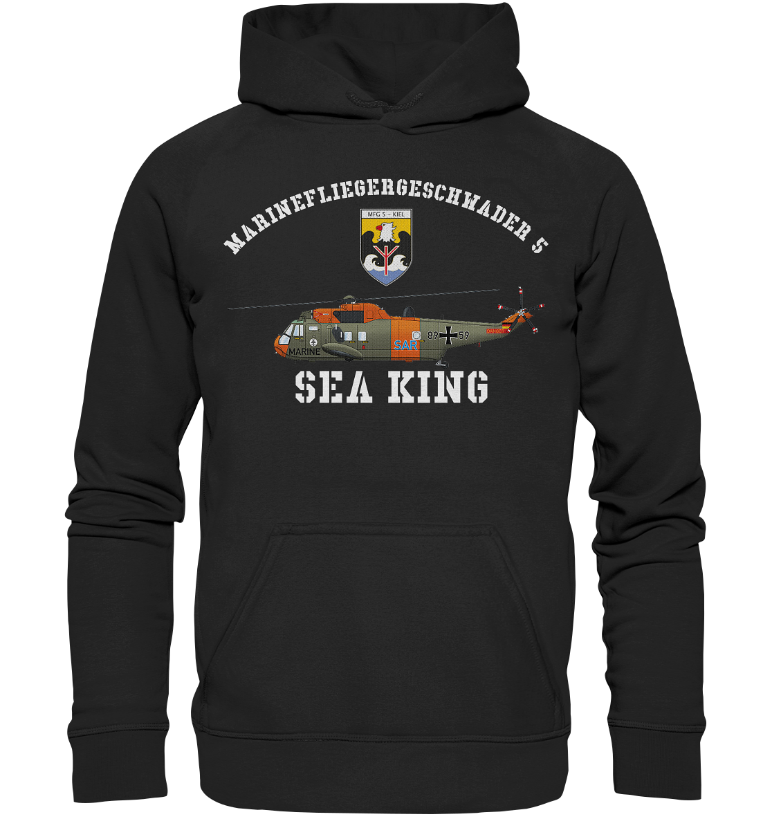 MFG5 SEA KING - Basic Unisex Hoodie XL