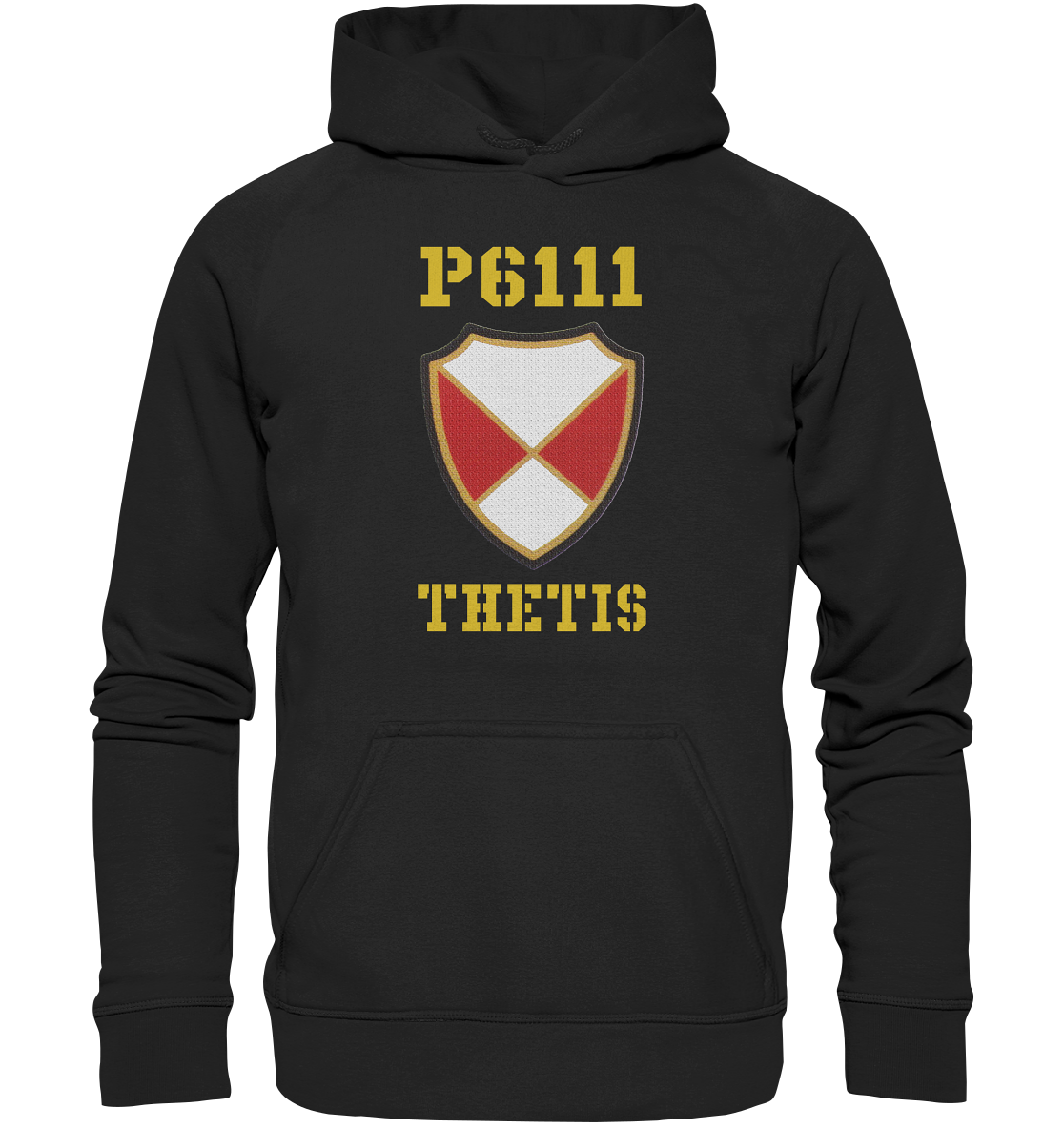 P6111 THETIS Wappen - Basic Unisex Hoodie XL