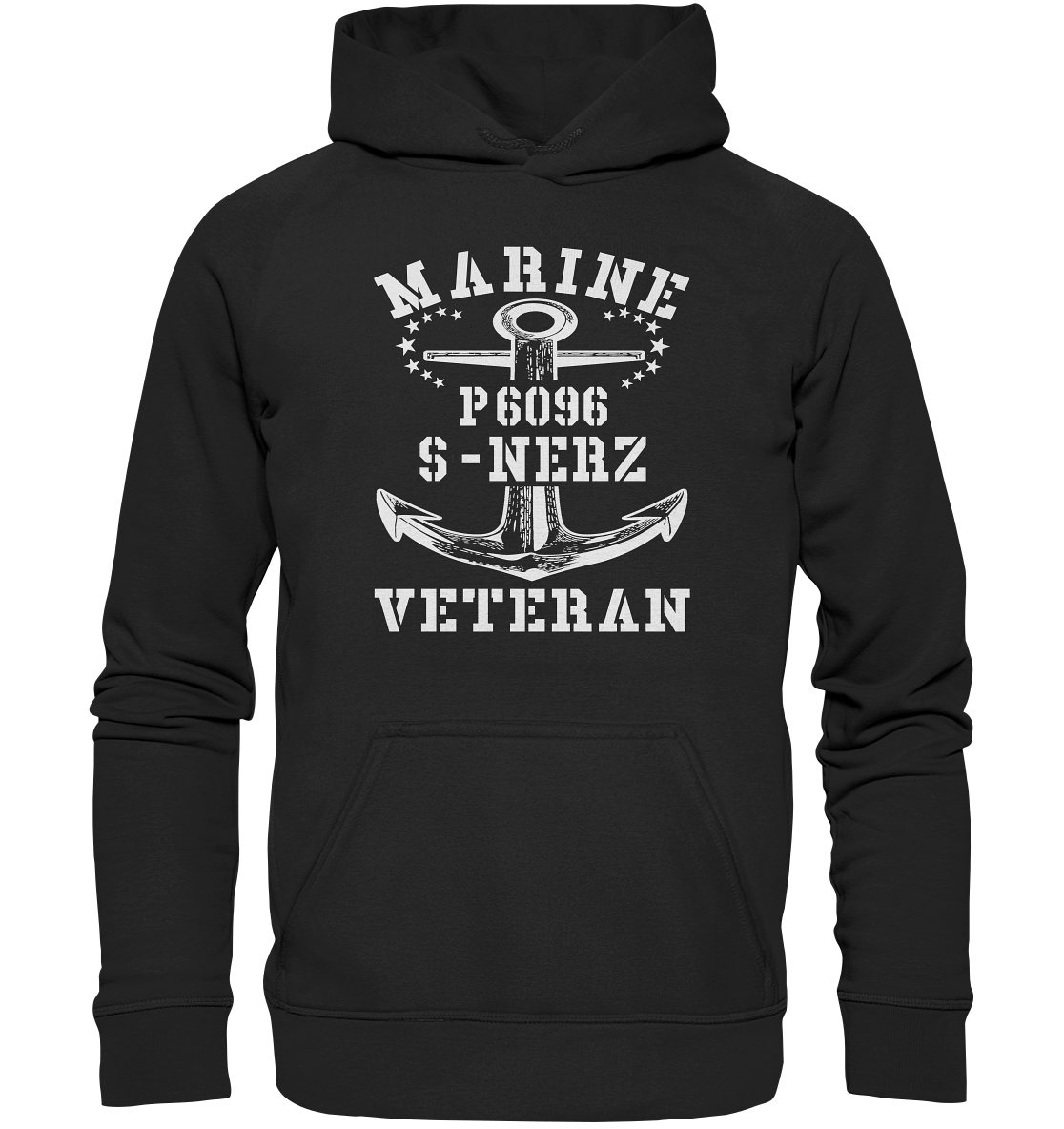 P6096 S-NERZ Marine Veteran - Basic Unisex Hoodie XL