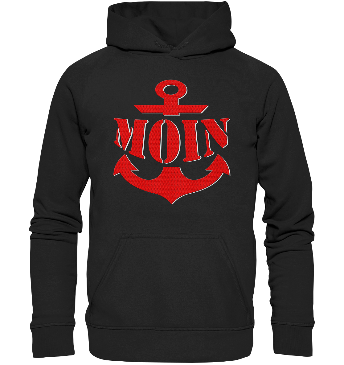 MOIN Anker - Basic Unisex Hoodie XL