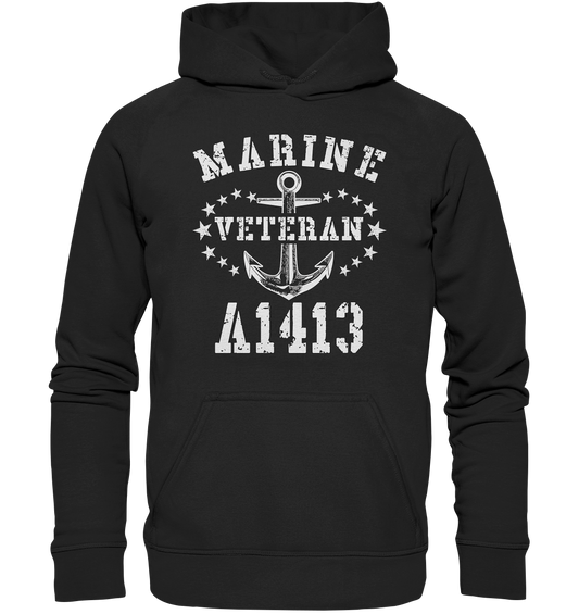 A1413 Veteran  - Basic Unisex Hoodie XL