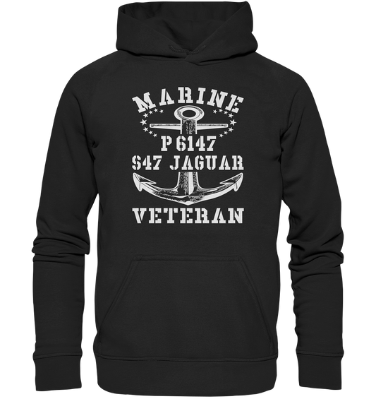P6147 S47 JAGUAR Marine Veteran - Basic Unisex Hoodie XL