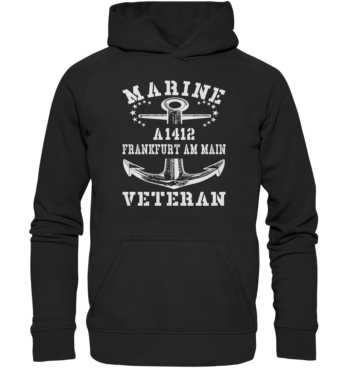EGV A1412 FRANKFURT AM MAIN Marine Veteran - Basic Unisex Hoodie XL