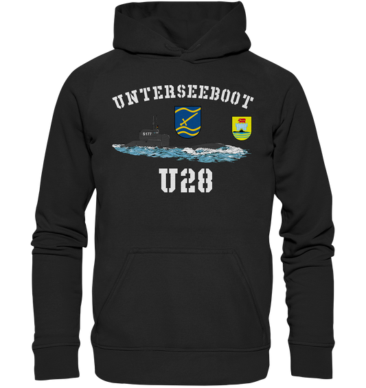 Unterseeboot U28 3. UG - Basic Unisex Hoodie XL