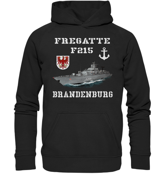 F215 Fregatte BRANDENBURG - Basic Unisex Hoodie XL