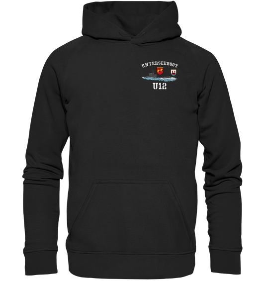 U-Boot 12 Brustlogo - Basic Unisex Hoodie XL