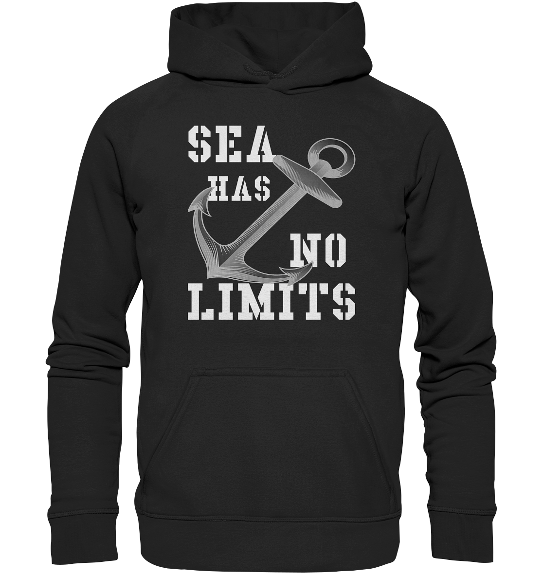 Sea has no limits - Basic Unisex Hoodie XL