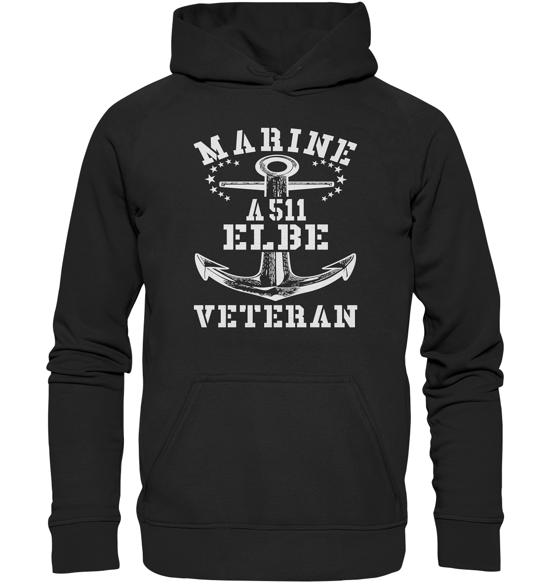 Tender A511 ELBE Marine Veteran - Basic Unisex Hoodie XL