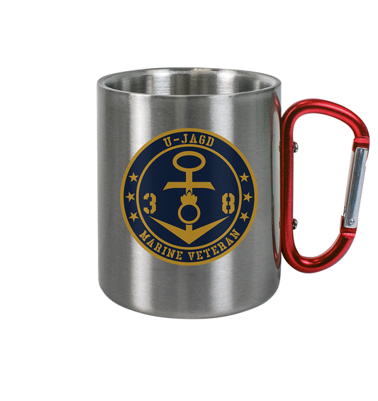 Marine Veteran 38er U-JAGD - Edelstahl Tasse