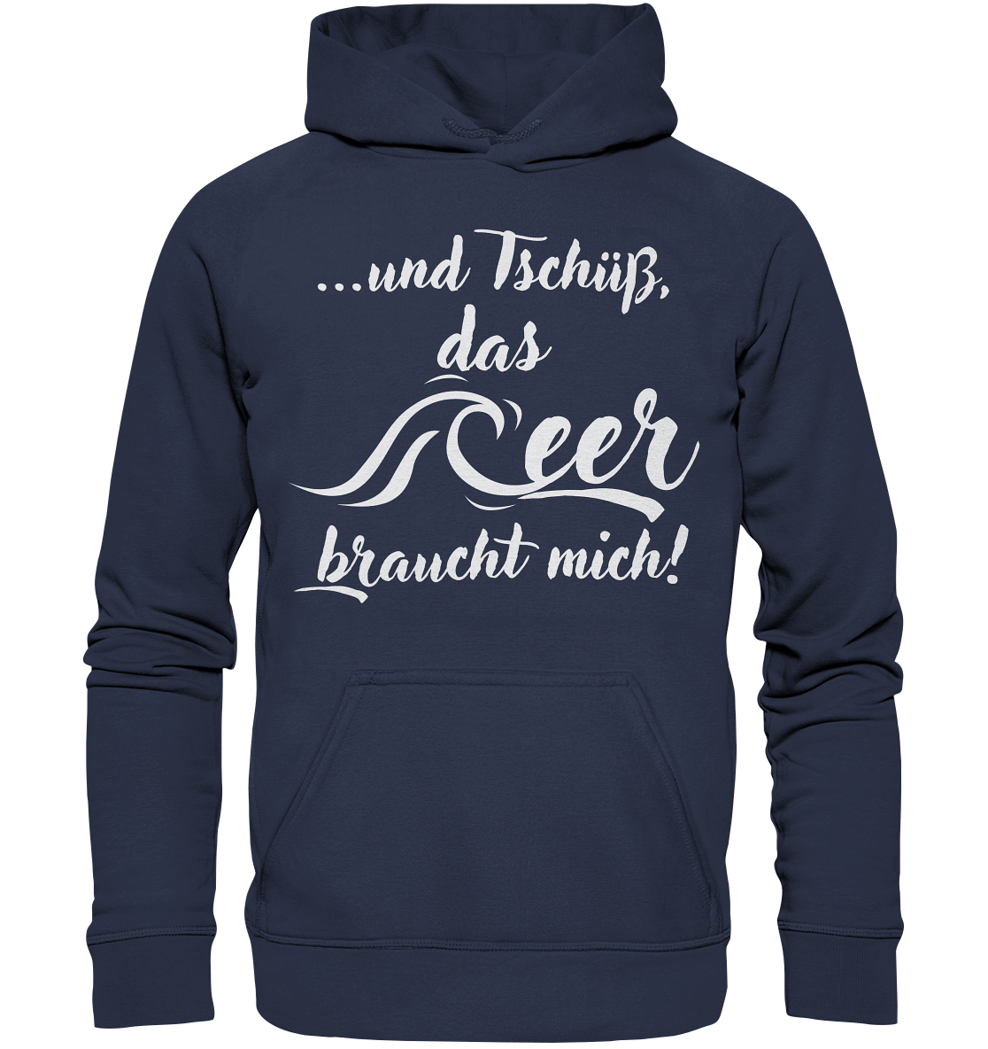 ...und Tschüß, das Meer braucht mich! - Kids Premium Hoodie