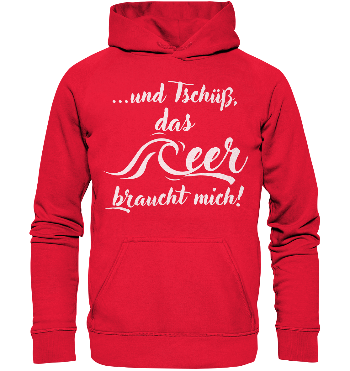 ...und Tschüß, das Meer braucht mich! - Kids Premium Hoodie