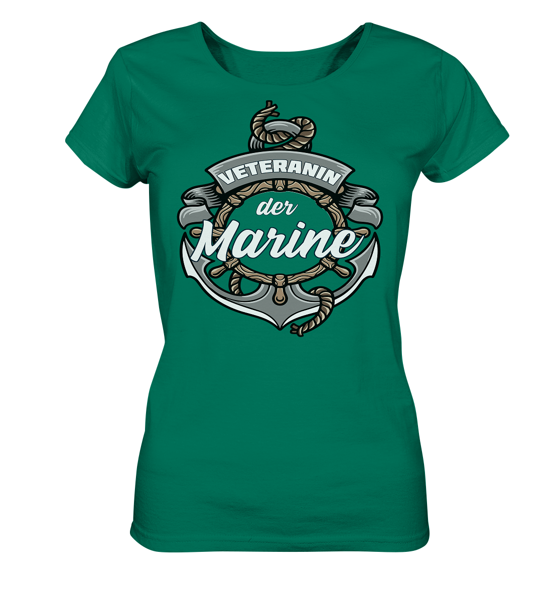 Veteranin der Marine - Ladies Organic Shirt