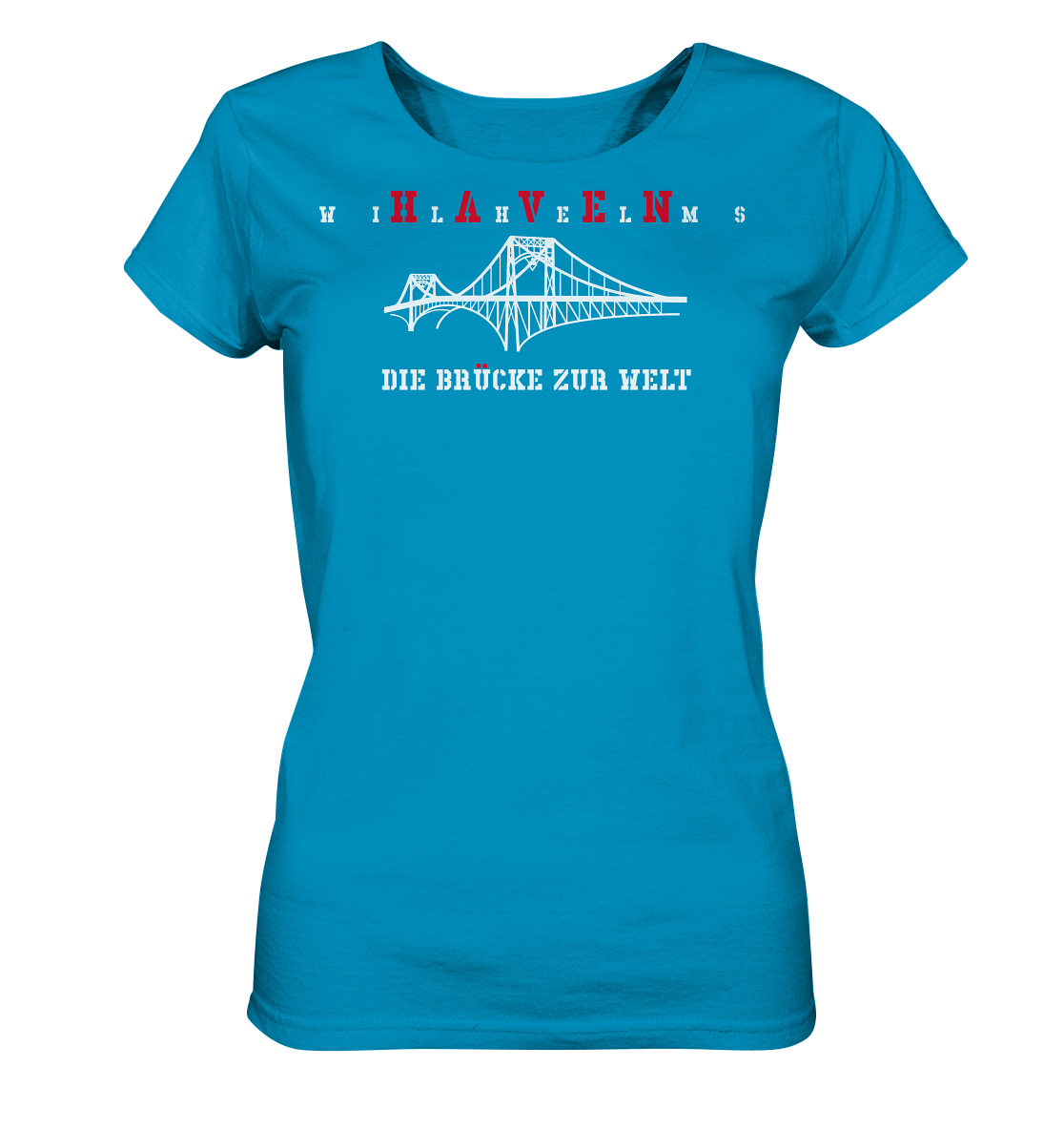 WILHELMSHAVEN - Die Brücke zur Welt - Ladies Organic Shirt