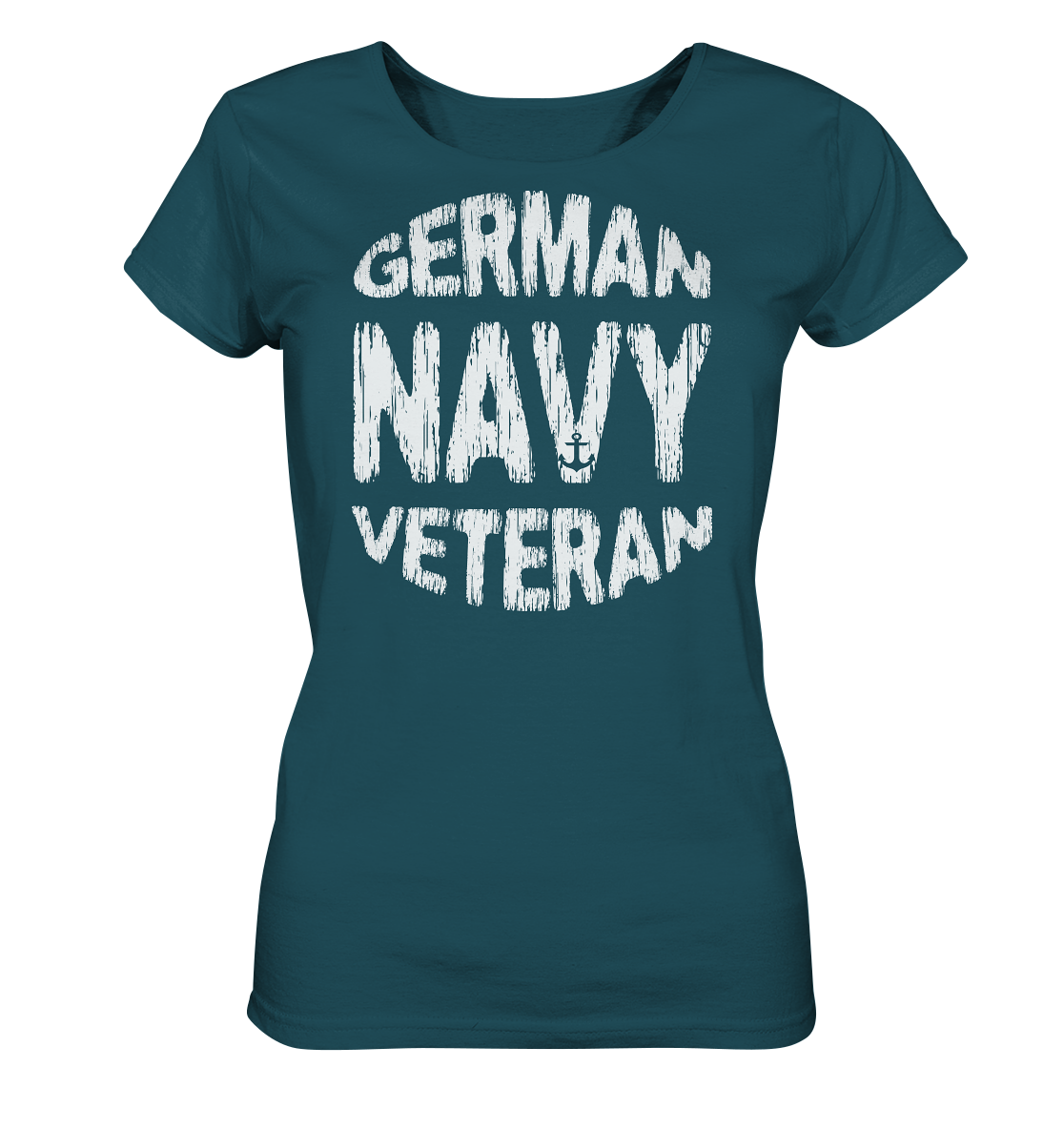 German Navy Veteran Anker - Ladies Organic Shirt