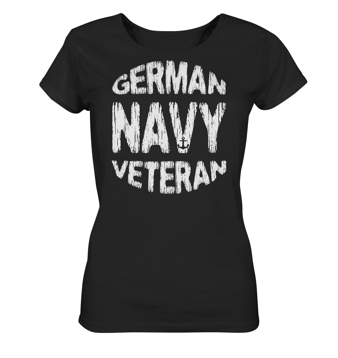 German Navy Veteran Anker - Ladies Organic Shirt