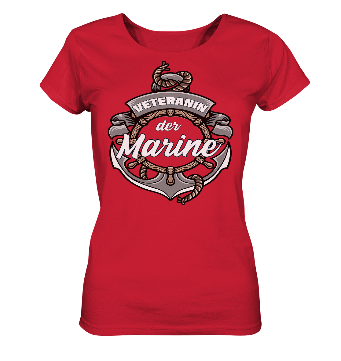 Veteranin der Marine - Ladies Organic Shirt