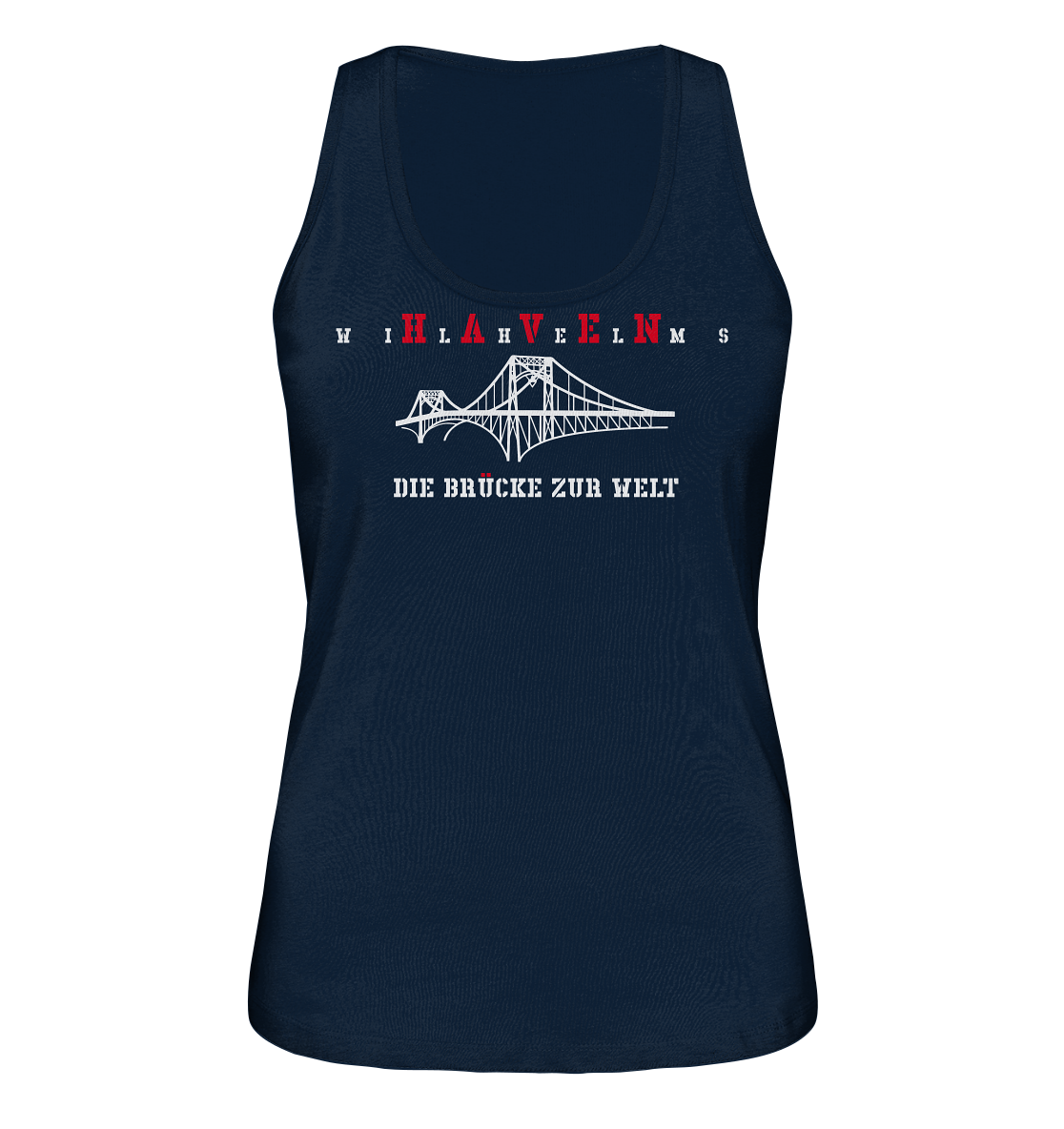 WILHELMSHAVEN - Die Brücke zur Welt - Ladies Organic Tank-Top