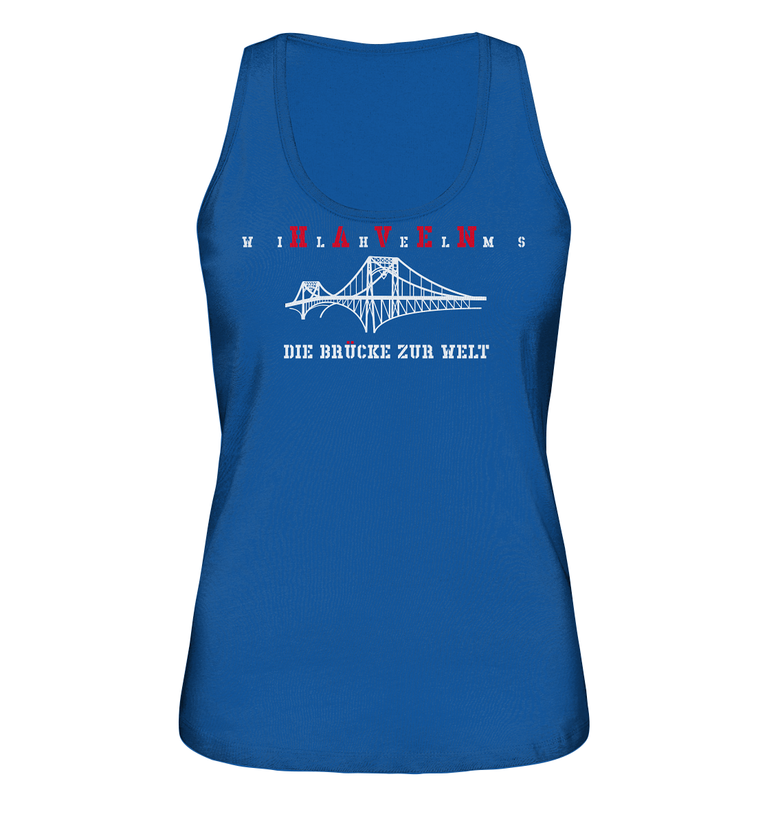 WILHELMSHAVEN - Die Brücke zur Welt - Ladies Organic Tank-Top