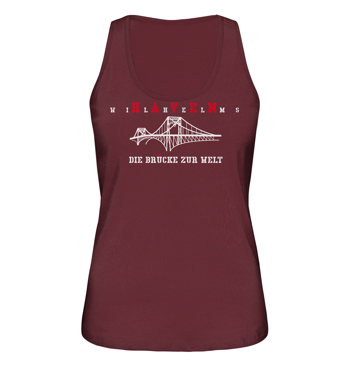 WILHELMSHAVEN - Die Brücke zur Welt - Ladies Organic Tank-Top