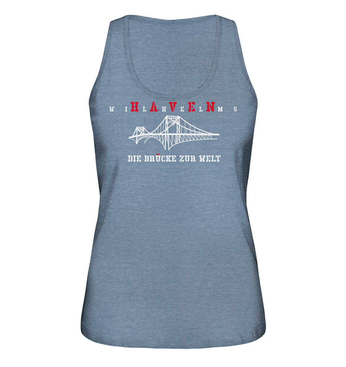 WILHELMSHAVEN - Die Brücke zur Welt - Ladies Organic Tank-Top