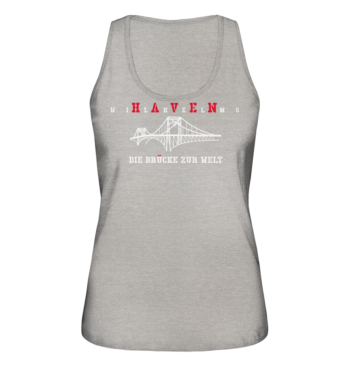 WILHELMSHAVEN - Die Brücke zur Welt - Ladies Organic Tank-Top